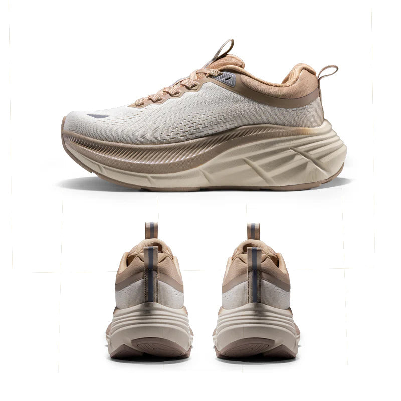 lightweight running shoes-Khaki