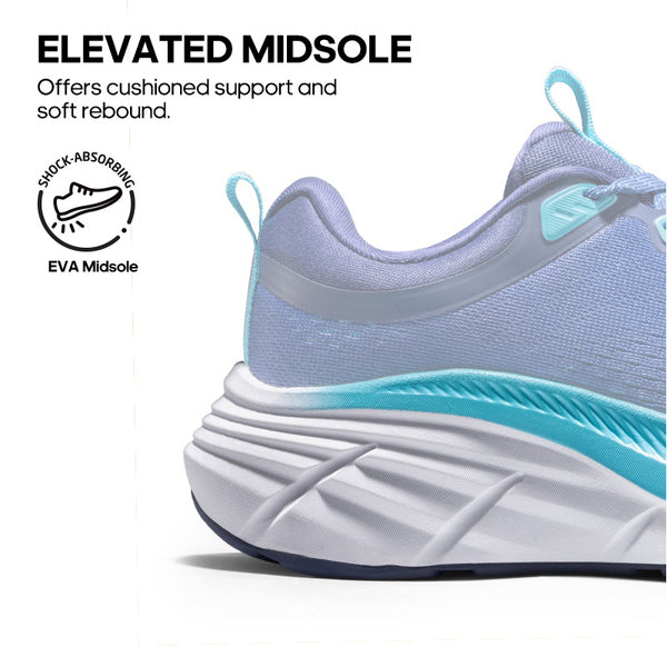 lightweight running shoes-Blue