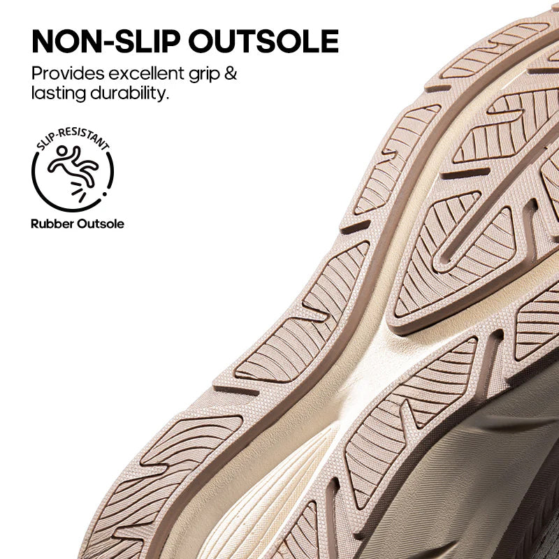 lightweight running shoes-Khaki
