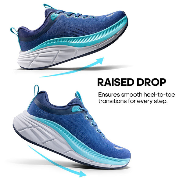 lightweight running shoes-Blue