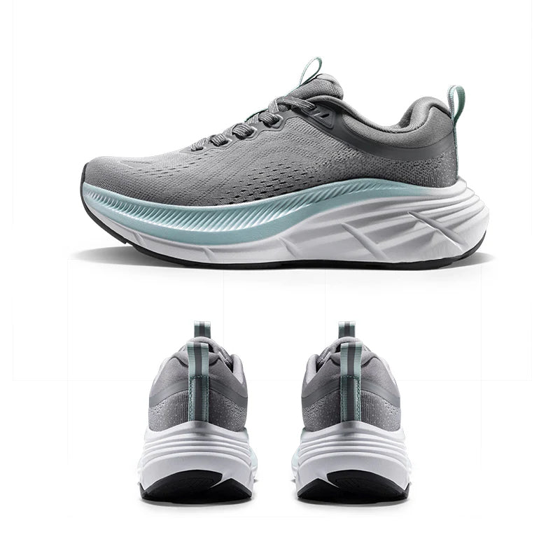 lightweight running shoes-Grey