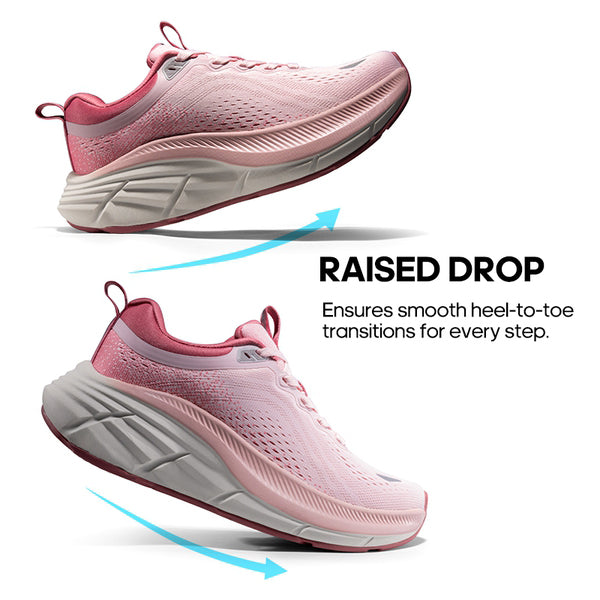 lightweight running shoes-Pink