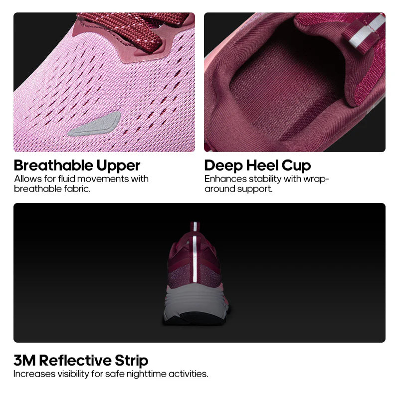 lightweight running shoes-Purple