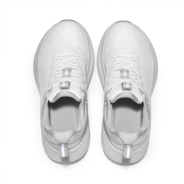 lightweight running shoes-White
